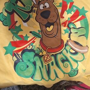 Kids Yellow Scooby-Doo Graphic T-Shirt